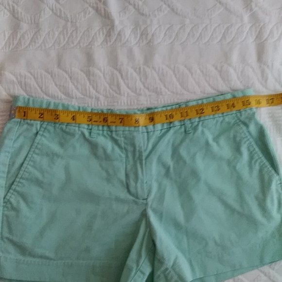 Gap Cotton Short Shortie Shorts 4 Bright Seafoam - Picture 13 of 16